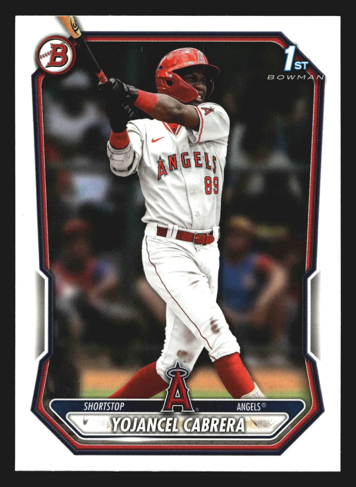 2026 Bowman Prospects #BP-3 Yojancel Cabrera Angels 1st - Baseball Card Single