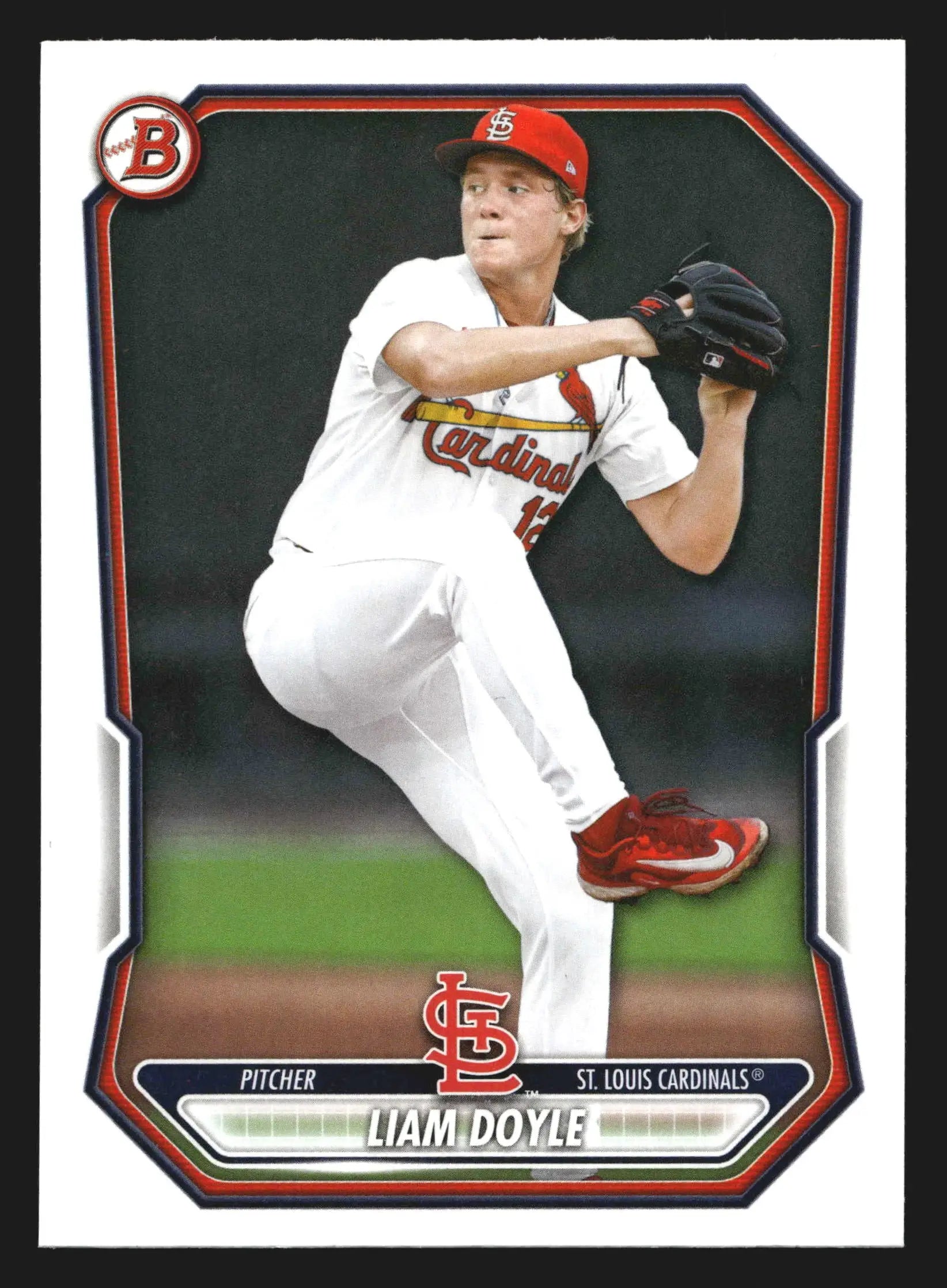 2026 Bowman Prospects Liam Doyle #BP-10 St. Louis Cardinals - Baseball Card Single