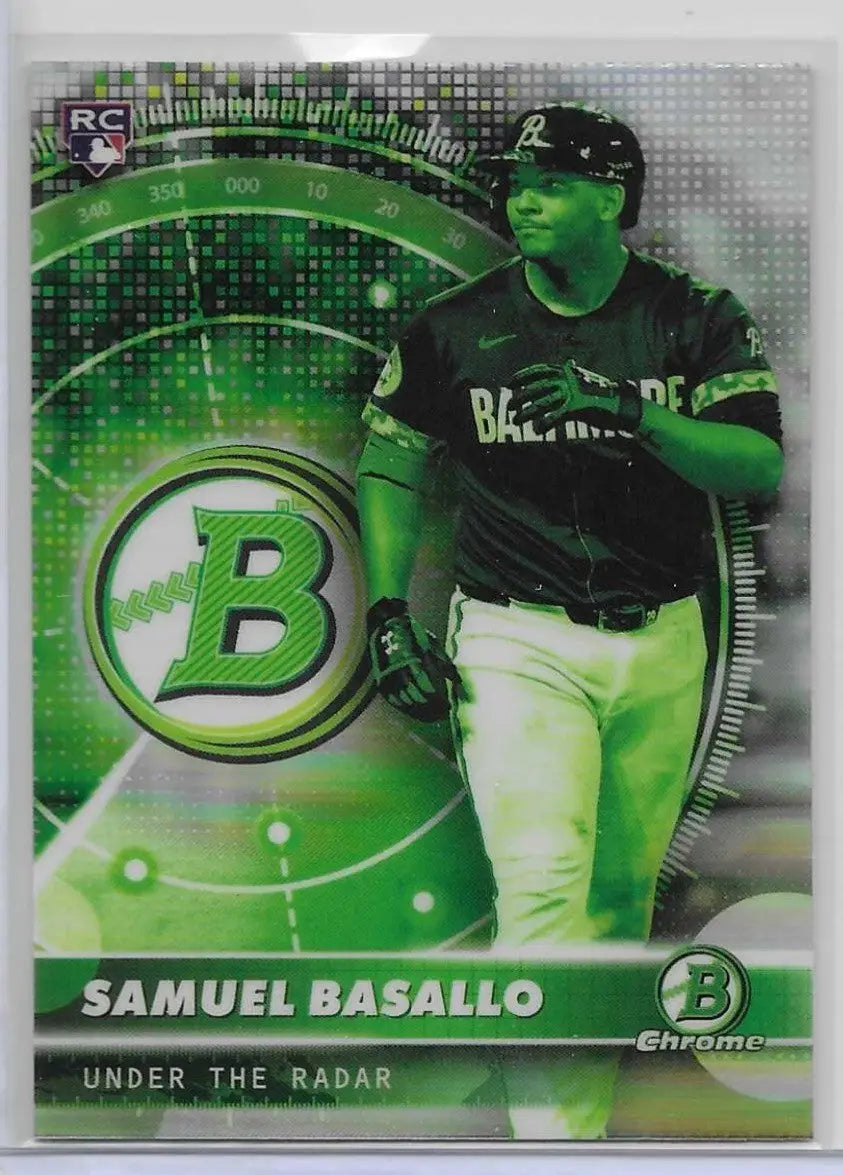 2026 Bowman Samuel Basallo Under The Radar Baltimore Orioles #UR-16 RC (1229) - Baseball Card Single