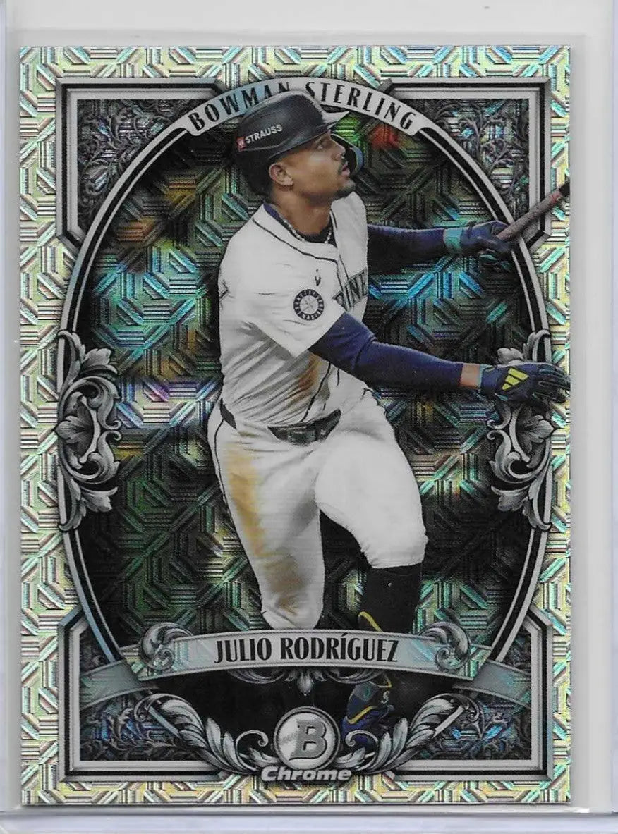 2026 Bowman Sterling Mojo Mega Julio Rodriguez BST-3 (1304) - Baseball Card Single