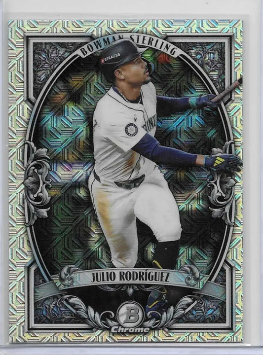 2026 Bowman Sterling Mojo Mega Julio Rodriguez BST-3 (1304) - Baseball Card Single