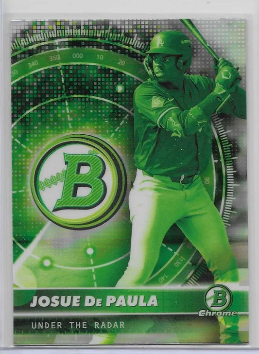 2026 Bowman #UR-14 Josue De Paula Under the Radar (1270) - Baseball Card Single