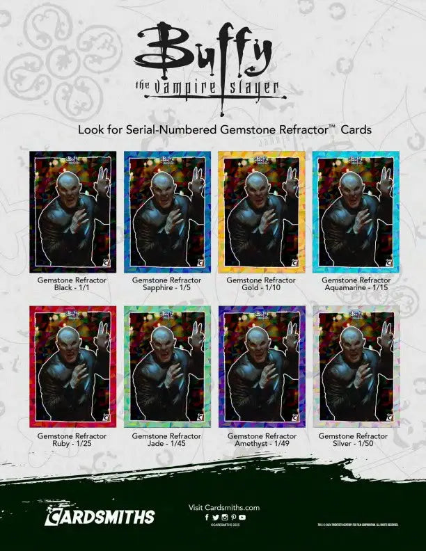 2026 Cardsmiths Buffy the Vampire Slayer Series 1 Trading Cards Collector Box - Entertainment Card Box