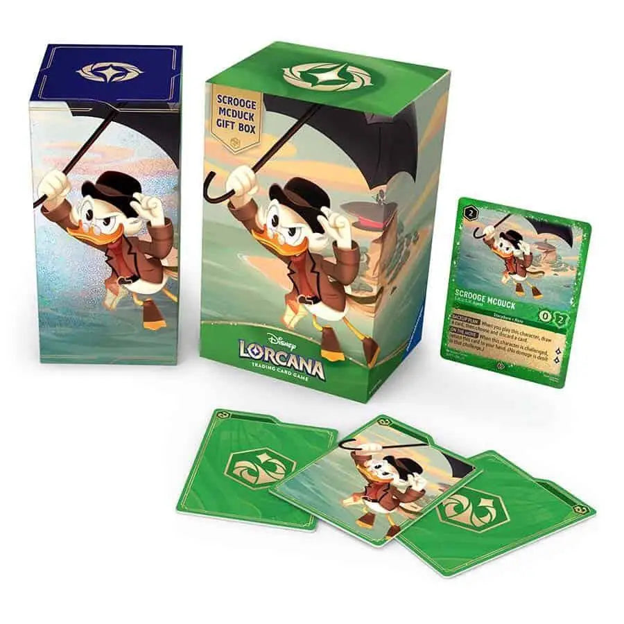 2026 Disney Lorcana Winterspell Scrooge McDuck Gift Box - Lorcana Card Box