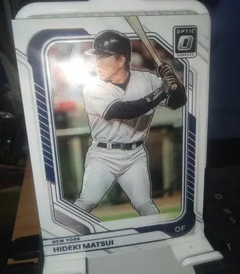 2026 Donruss #66 Hideki Matsui Optic Baseball New York Yankees Near Mint Foil - Baseball Card Single