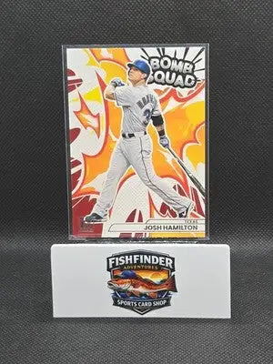 2026 Donruss #8 Josh Hamilton Bomb Squad Insert Texas Rangers