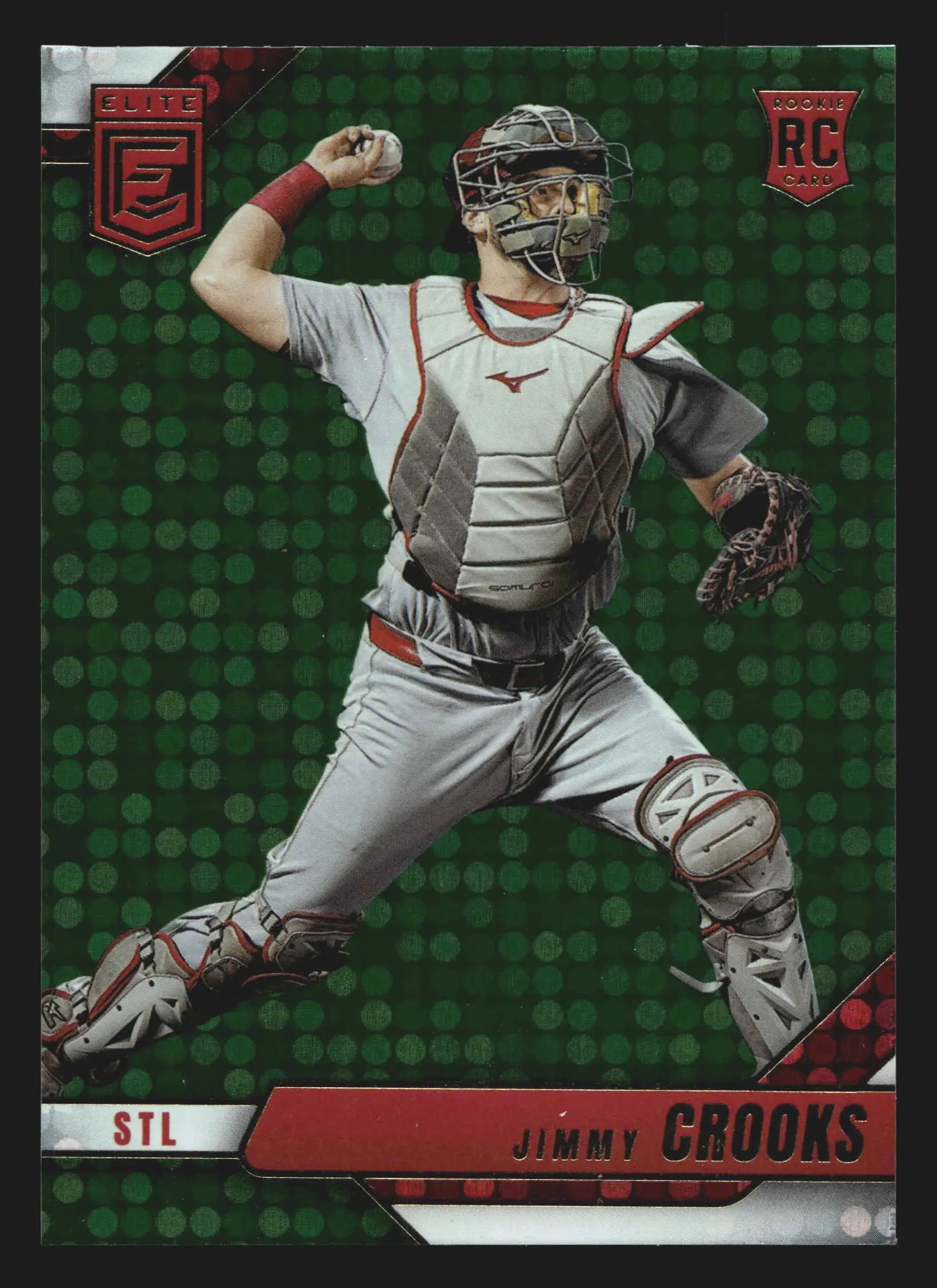 2026 Donruss Elite Jimmy Crooks #19 Green Disco RC St. Louis Cardinals - Baseball Card Single