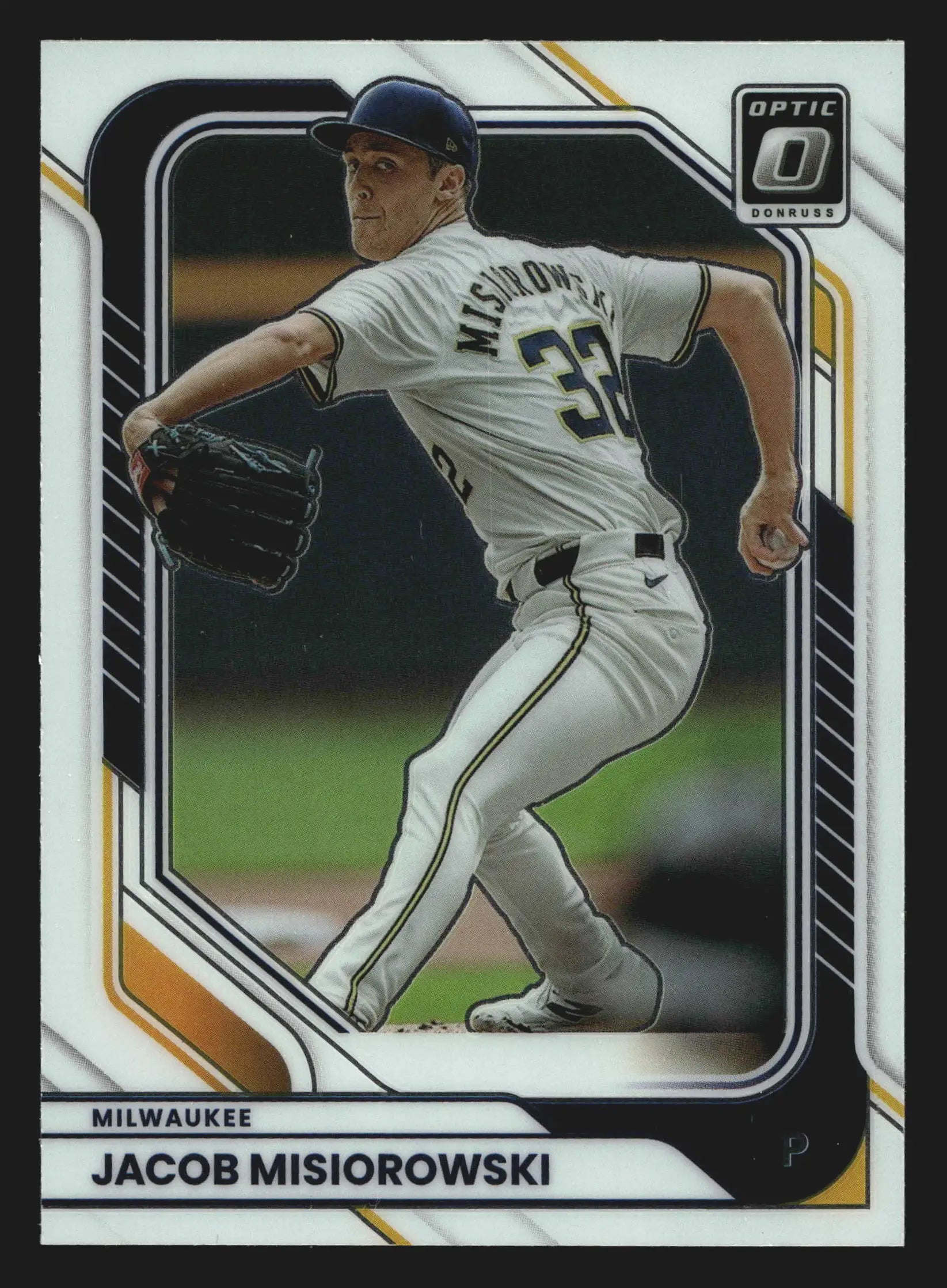 2026 Donruss Optic Jacob Misiorowski #53 RC Milwaukee Brewers - Baseball Card Single