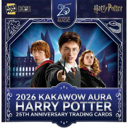 2026 Kakawow Harry Potter Aura Hobby Box sealed
Harry Potter trading cards movie stills inserts
Harry Potter autograph trading card
