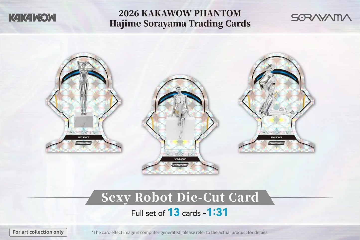 2026 Kakawow Phantom Hajime Sorayama Trading Card Box - Non-Sport Sealed