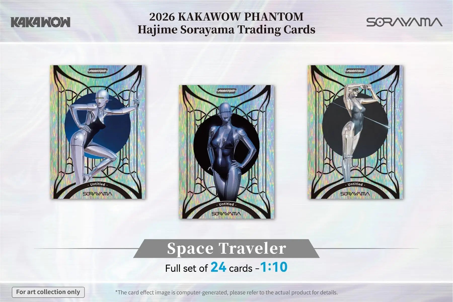 2026 Kakawow Phantom Hajime Sorayama Trading Card Box - Non-Sport Sealed