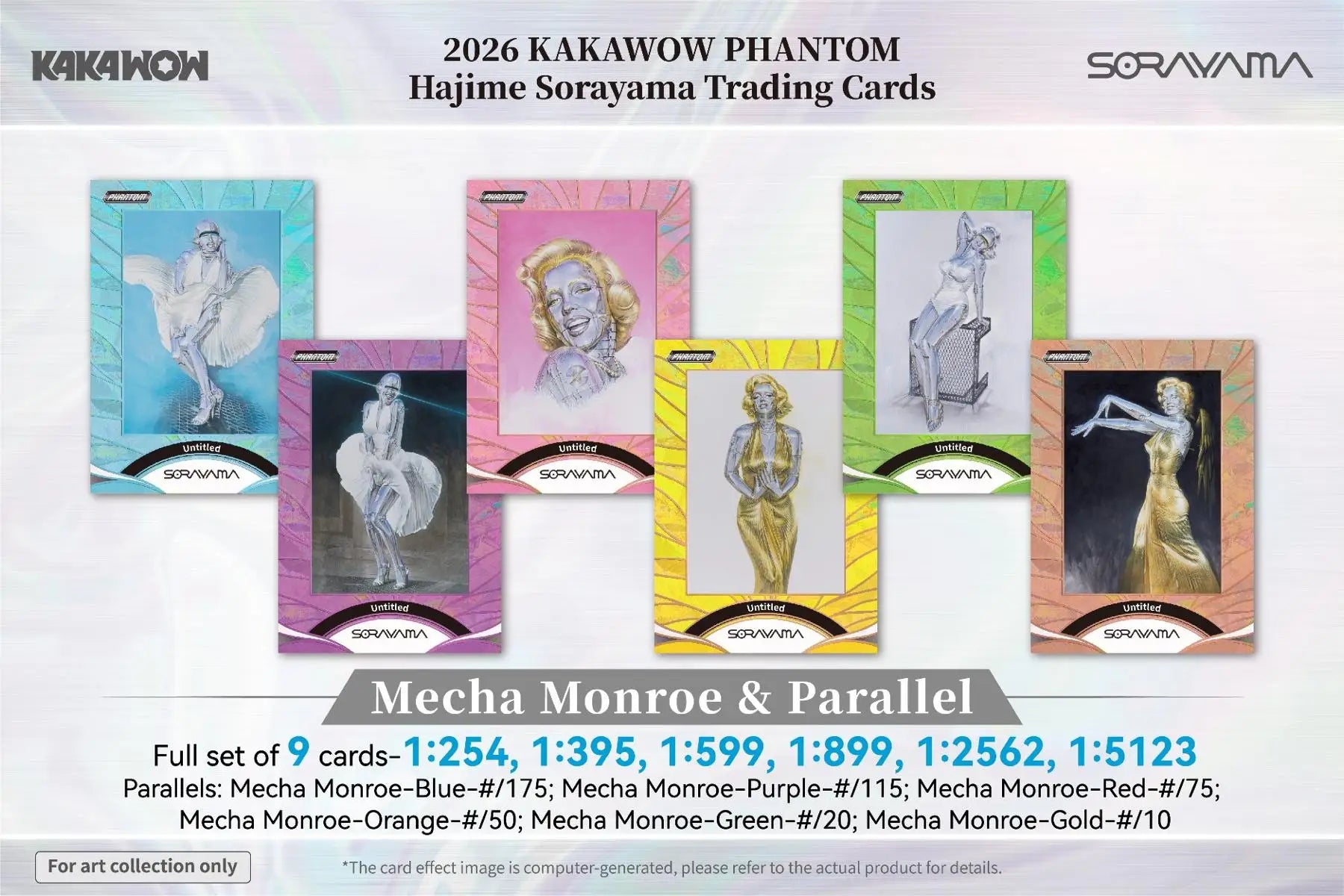 2026 Kakawow Phantom Hajime Sorayama Trading Card Box - Non-Sport Sealed
