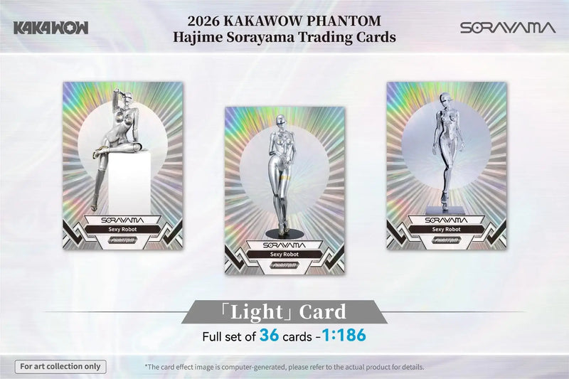 2026 Kakawow Phantom Hajime Sorayama Trading Card Box - Non-Sport Sealed