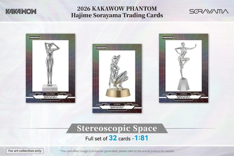2026 Kakawow Phantom Hajime Sorayama Trading Card Box - Non-Sport Sealed