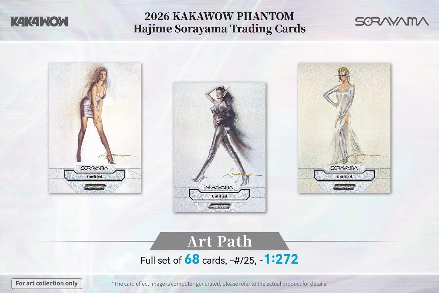2026 Kakawow Phantom Hajime Sorayama Trading Card Box - Non-Sport Sealed