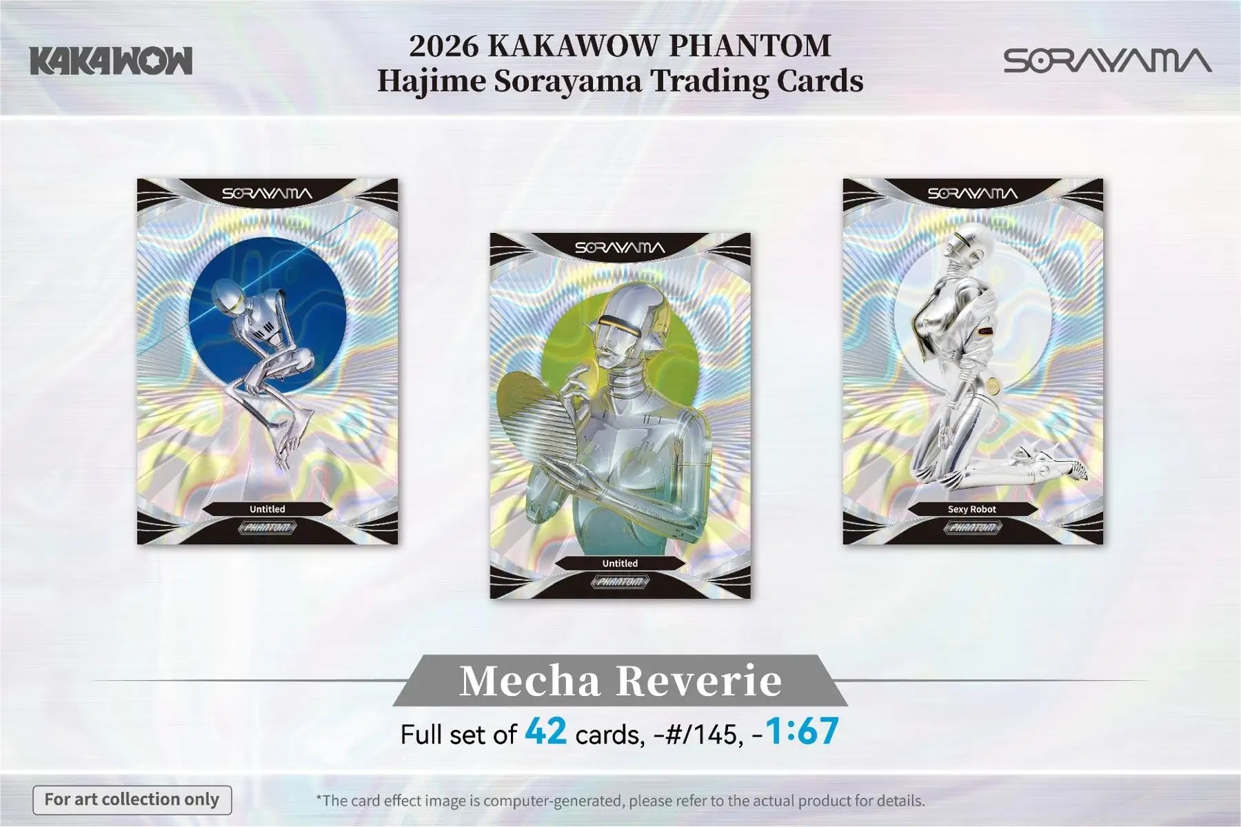 2026 Kakawow Phantom Hajime Sorayama Trading Card Box - Non-Sport Sealed