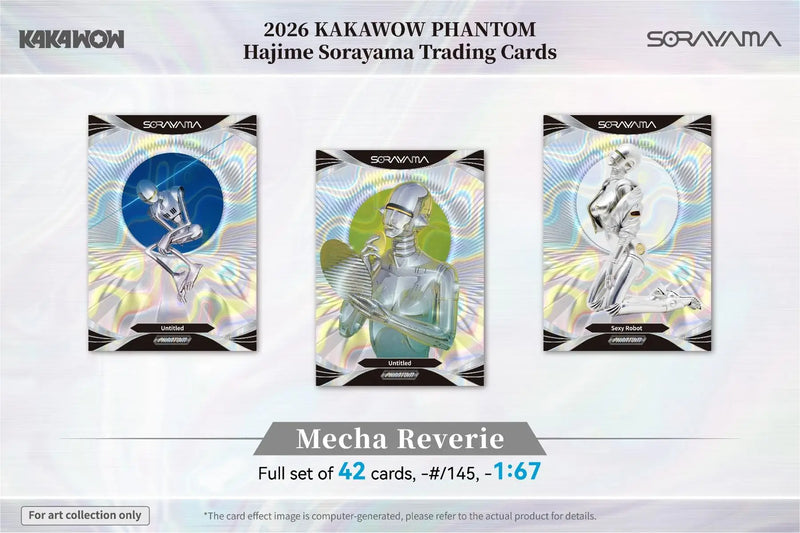 2026 Kakawow Phantom Hajime Sorayama Trading Card Box - Non-Sport Sealed