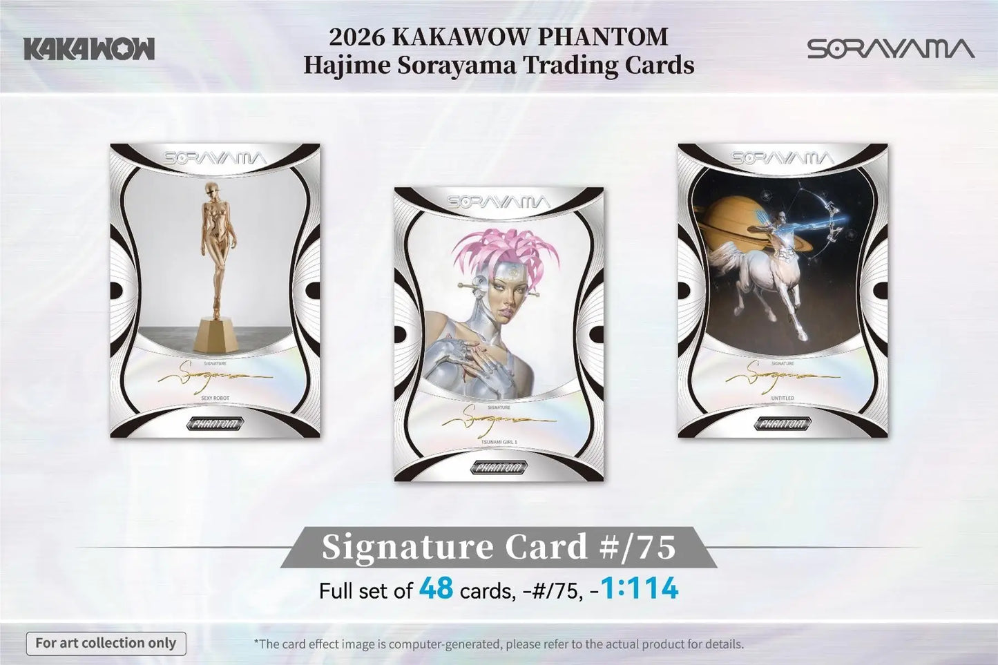 2026 Kakawow Phantom Hajime Sorayama Trading Card Box - Other