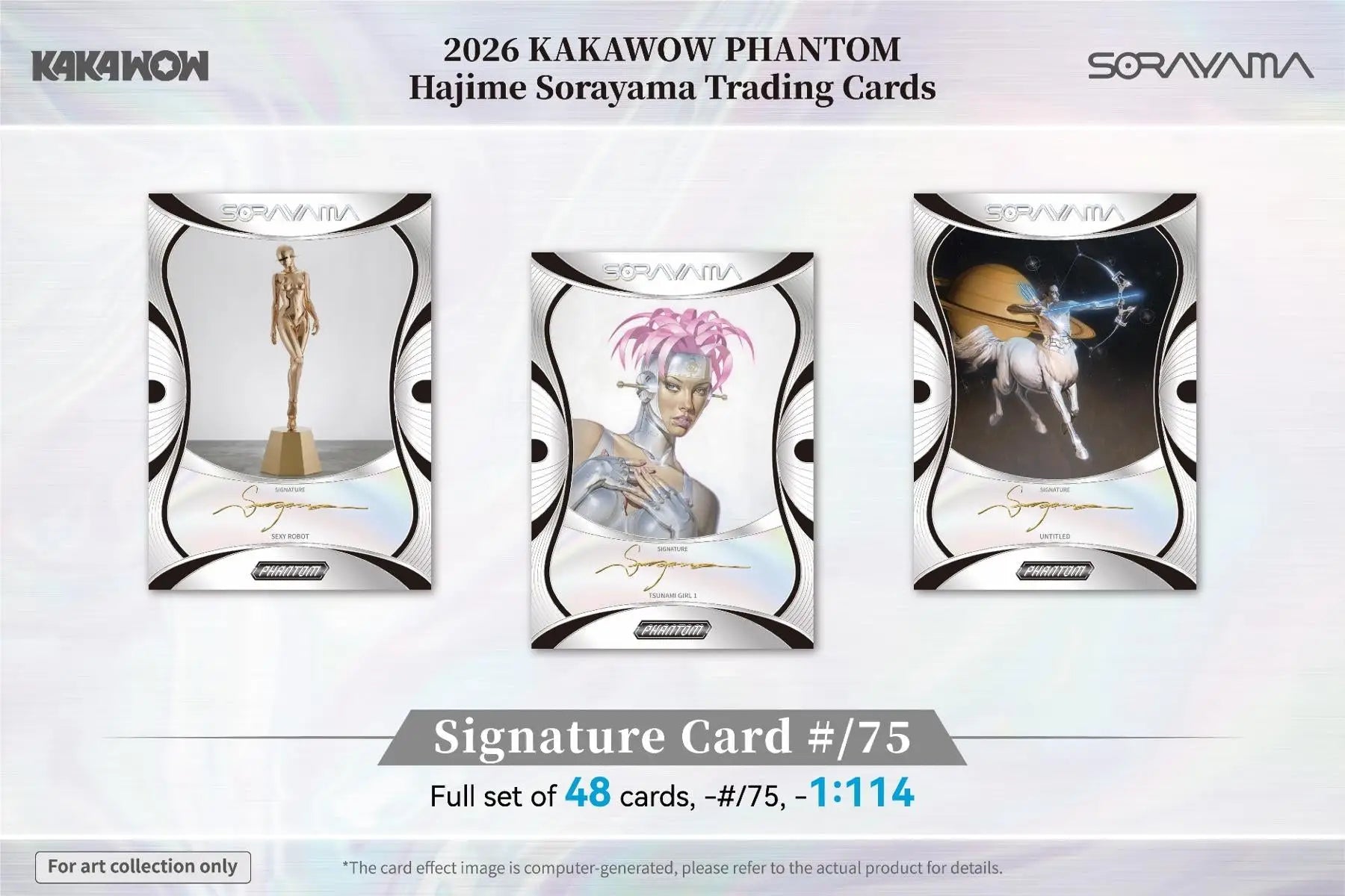 2026 Kakawow Phantom Hajime Sorayama Trading Card Box - Other