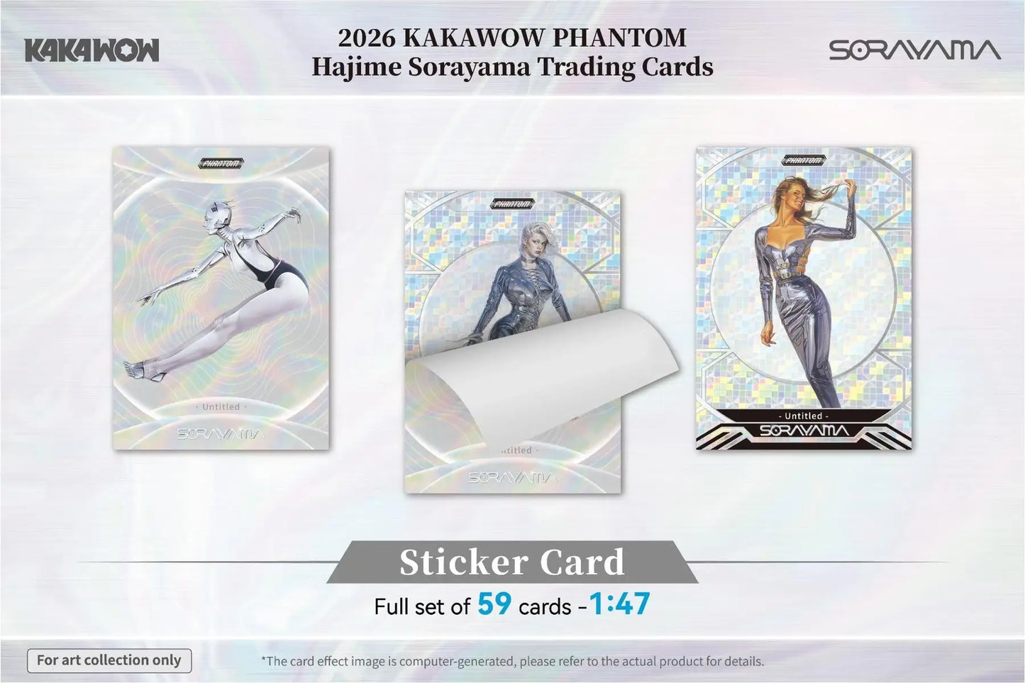 2026 Kakawow Phantom Hajime Sorayama Trading Card Box - Other