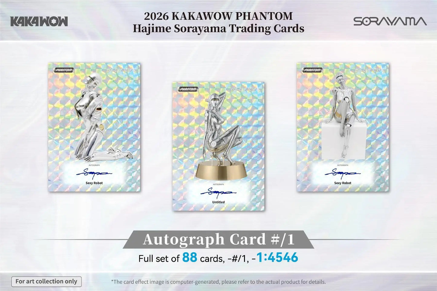 2026 Kakawow Phantom Hajime Sorayama Trading Card Box - Other