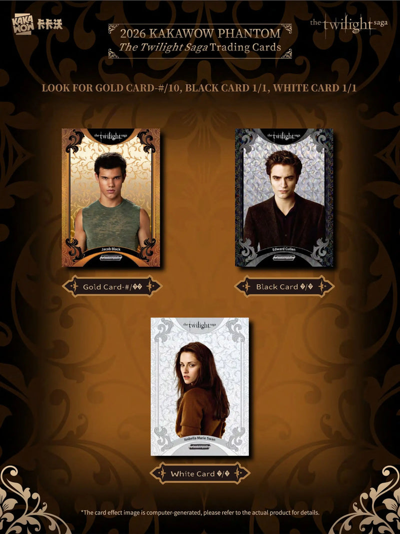 2026 Kakawow Phantom The Twilight Saga Hobby Box - Entertainment Card Box
