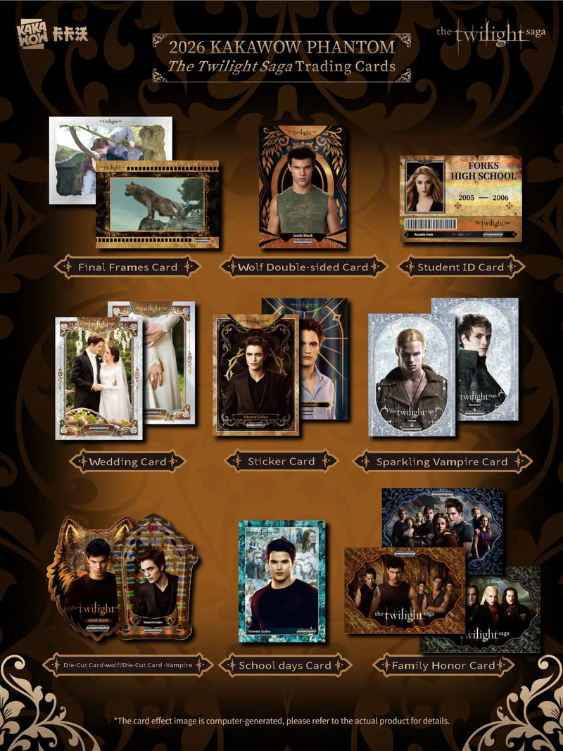 2026 Kakawow Phantom The Twilight Saga Hobby Box - Entertainment Card Box