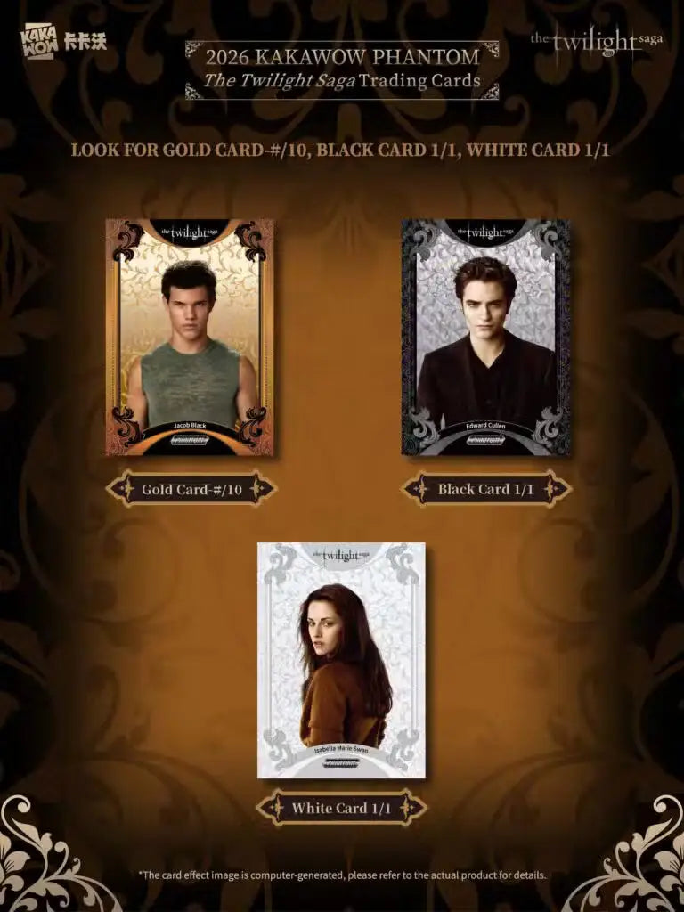 2026 KAKAWOW PHANTOM The Twilight Saga Trading Cards Box | Columbia Sports Cards - Entertainment Card Box