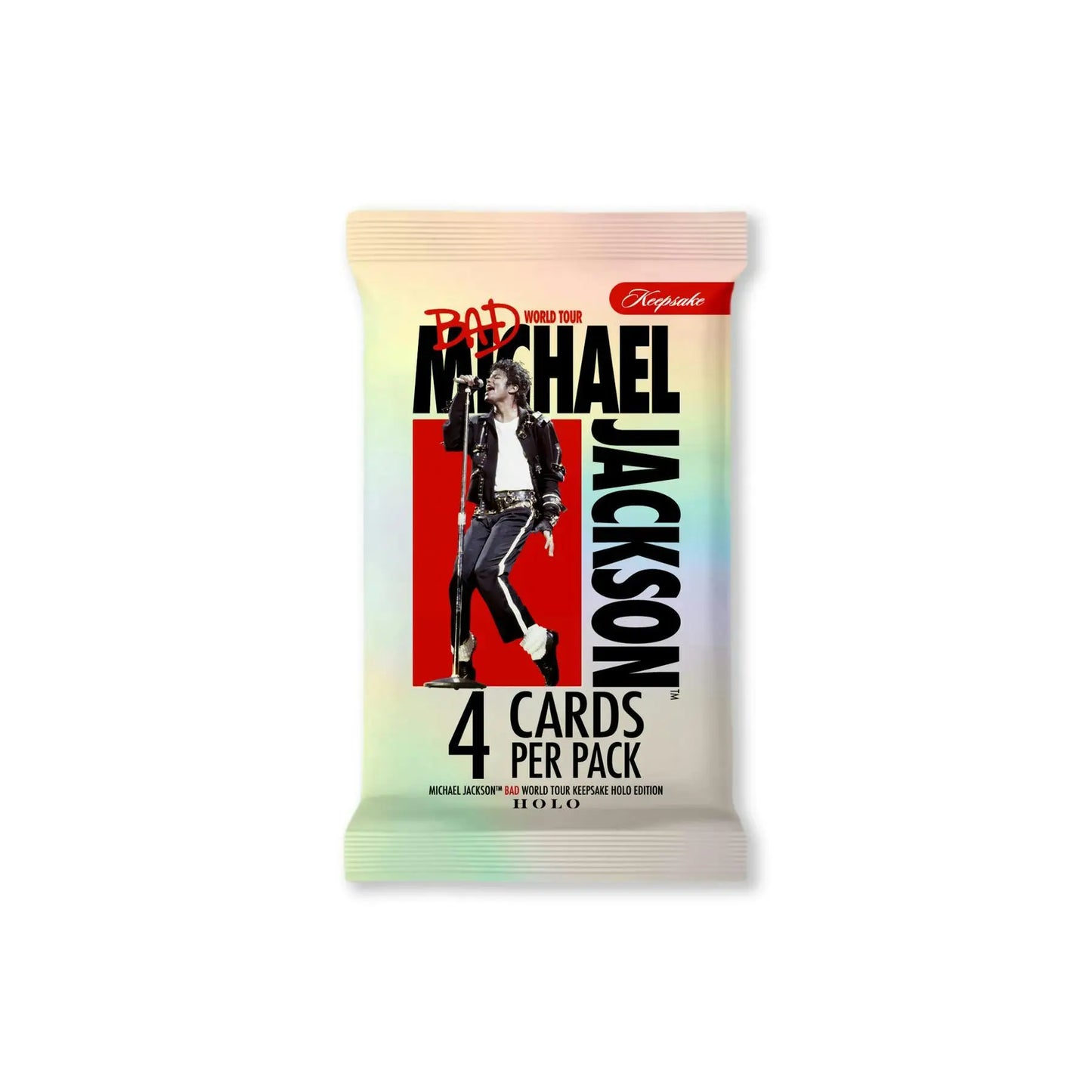 2026 Keepsake Michael Jackson Bad World Tour Holo Breakers Edition Box | Columbia Sports Cards - Entertainment Card Box