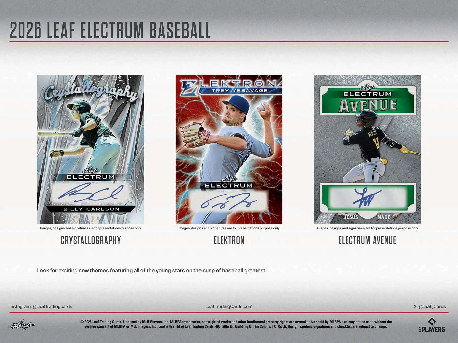 2026 Leaf Electrum Baseball Super Mega Box | Columbia Sports Cards - Baseball Card Box