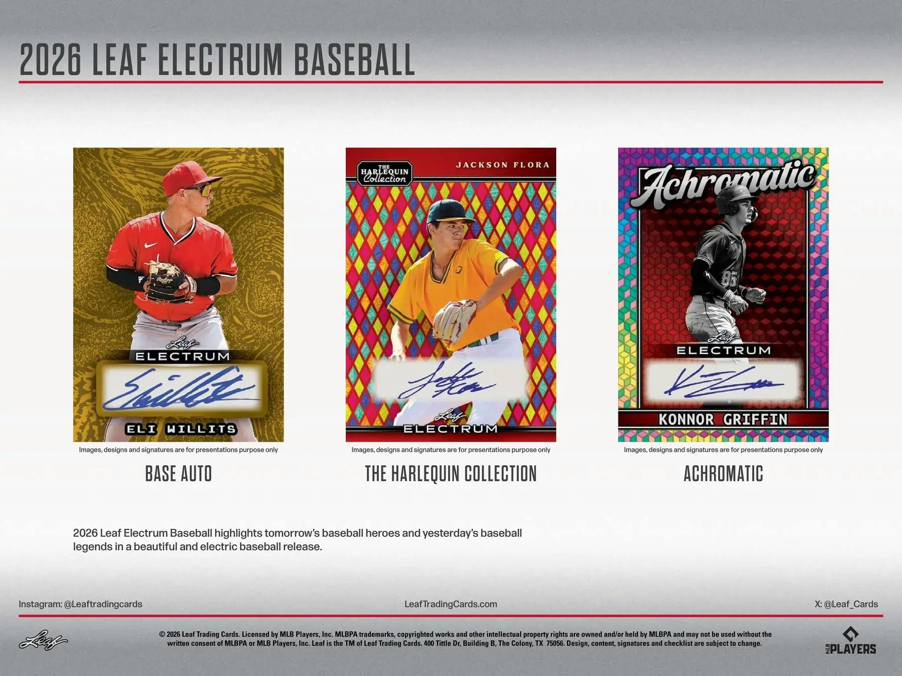 2026 Leaf Electrum Baseball Super Mega Box | Columbia Sports Cards - Baseball Card Box