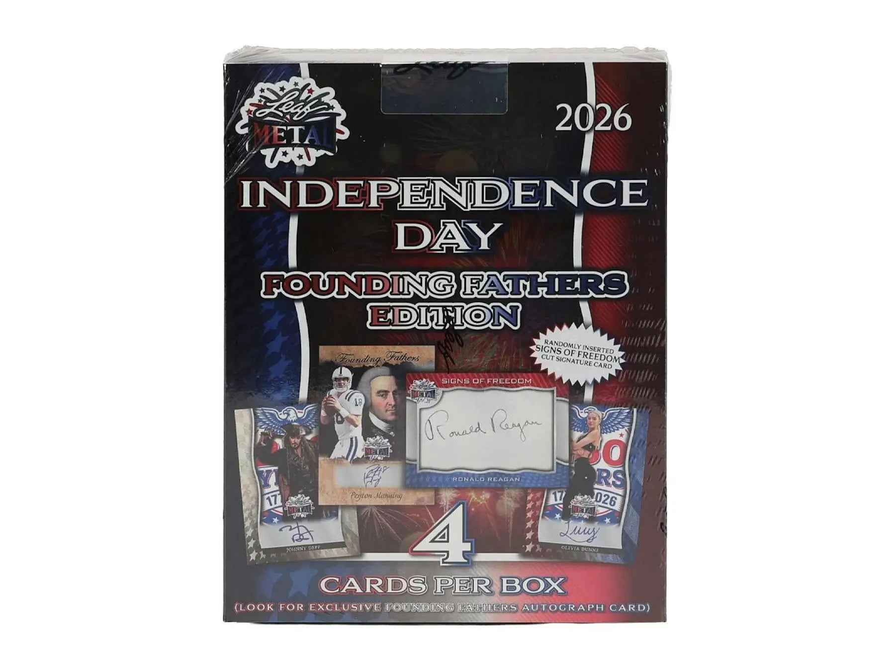 2026 Leaf Metal Independence Day Founding Fathers Box | Columbia Sports Cards - Other