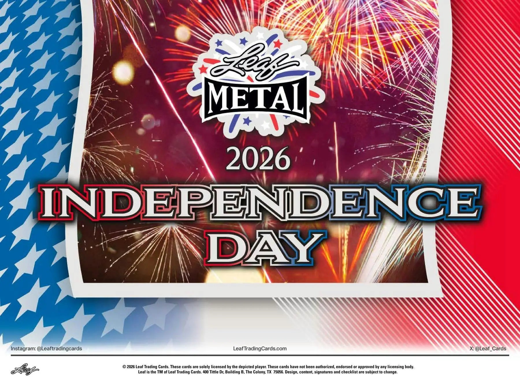 2026 Leaf Metal Independence Day Founding Fathers Box | Columbia Sports Cards - Other