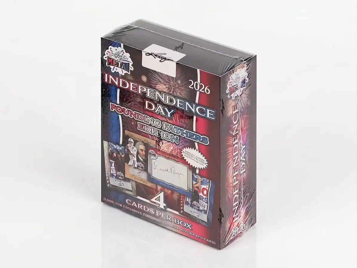 2026 Leaf Metal Independence Day Founding Fathers Hobby Box - Entertainment Card Box
