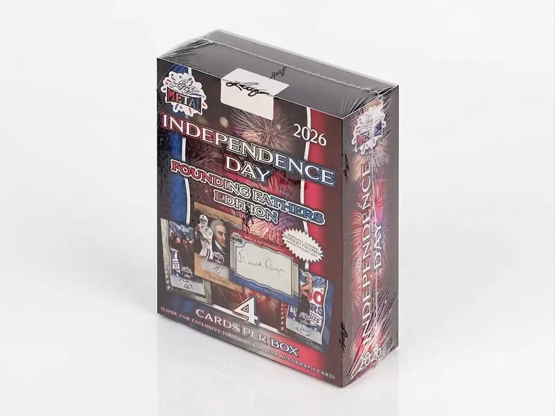2026 Leaf Metal Independence Day Founding Fathers Hobby Box - Entertainment Card Box