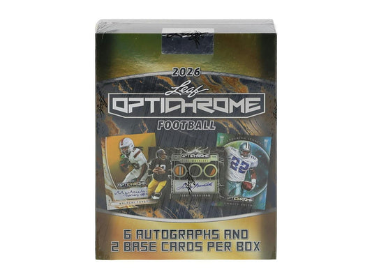 2026 Leaf Optichrome Football Hobby Box | Columbia Sports Cards - Columbia Sports Cards