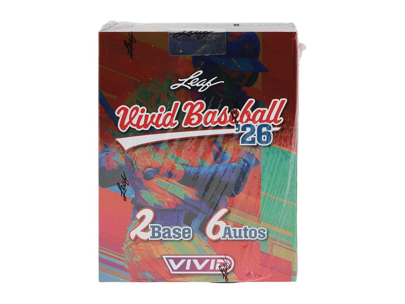 2026 Leaf Vivid Baseball Hobby Box | Columbia Sports Cards