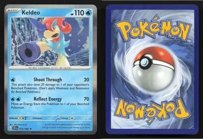 2026 Mega Evolution: Chaos Rising Keldeo #019/086 Holo Rare NM - Pokémon Card Single