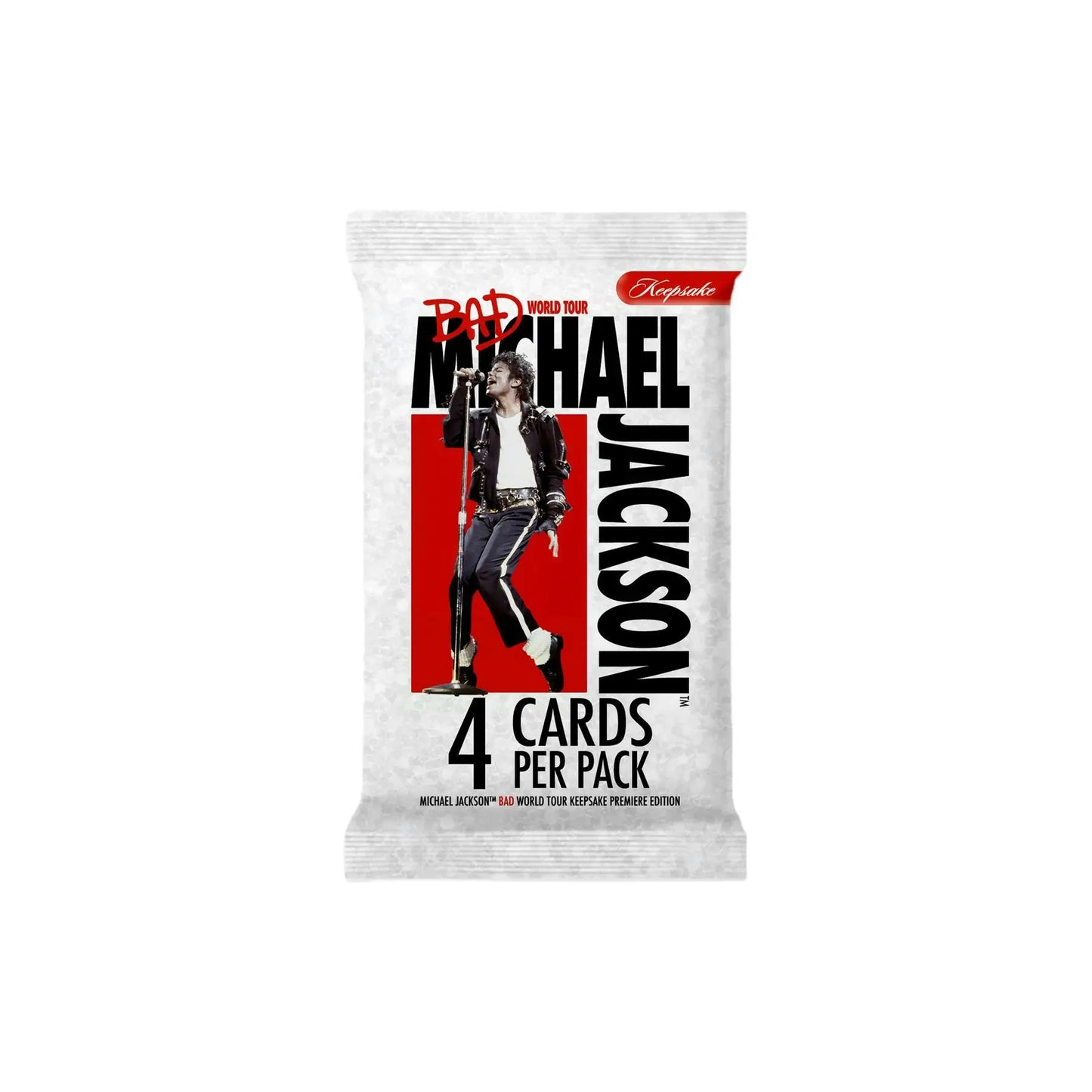 2026 Michael Jackson Bad World Tour Keepsake Premiere Edition Mini Box | Columbia Sports Cards - Entertainment Card Box