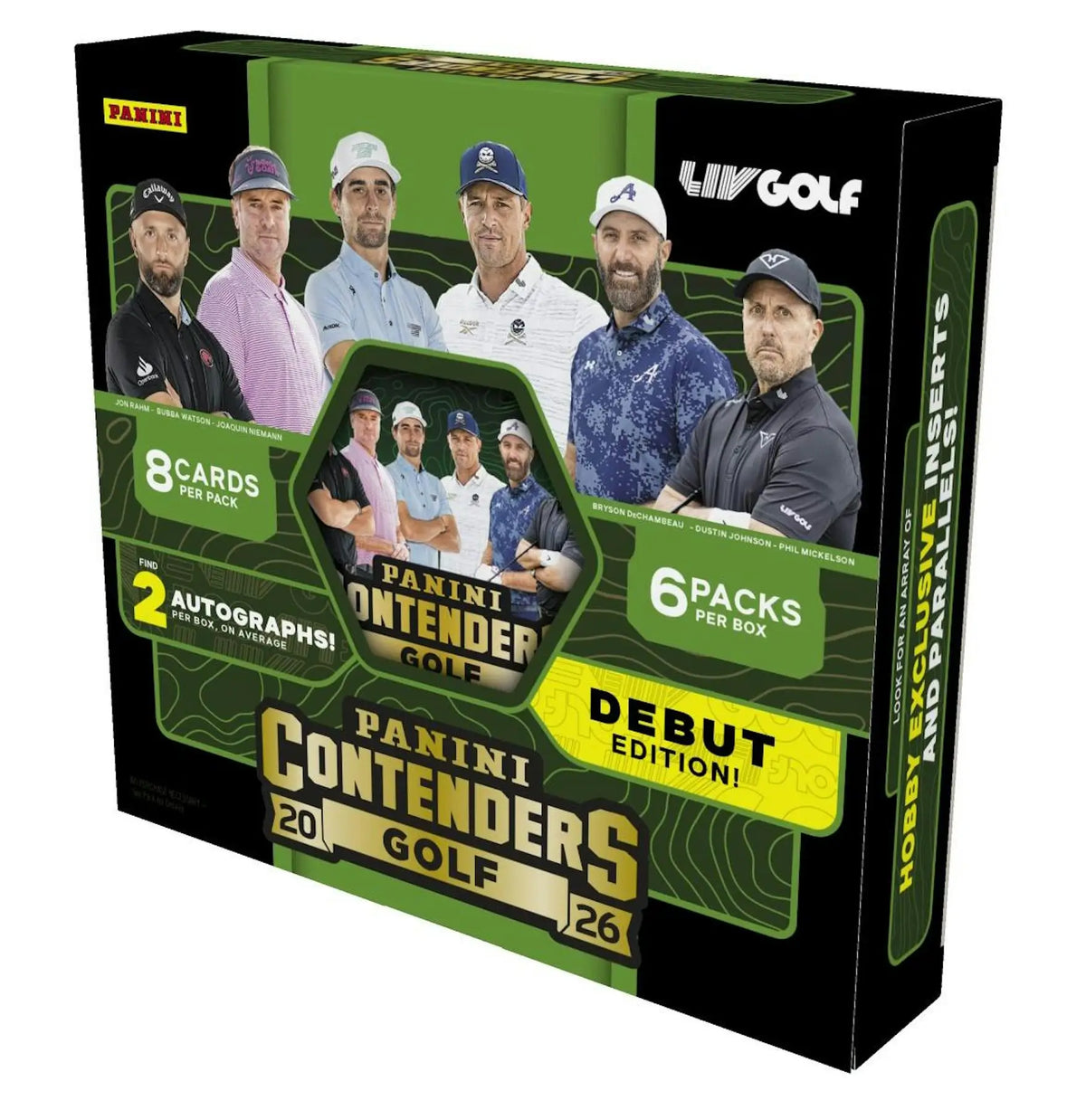 2026 Panini Contenders LIV Golf Hobby Box - Golf Card Box