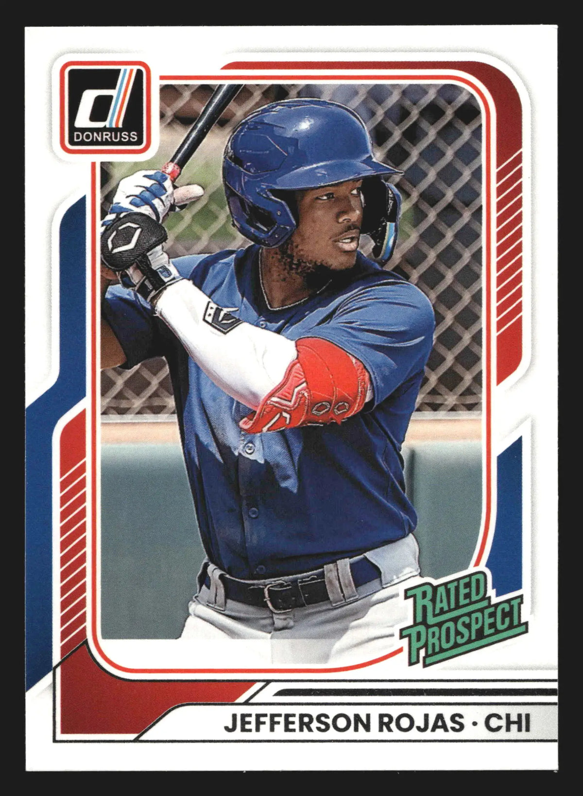 2026 Panini Donruss #132 Jefferson Rojas Rated Prospect Cubs - Baseball Card Single