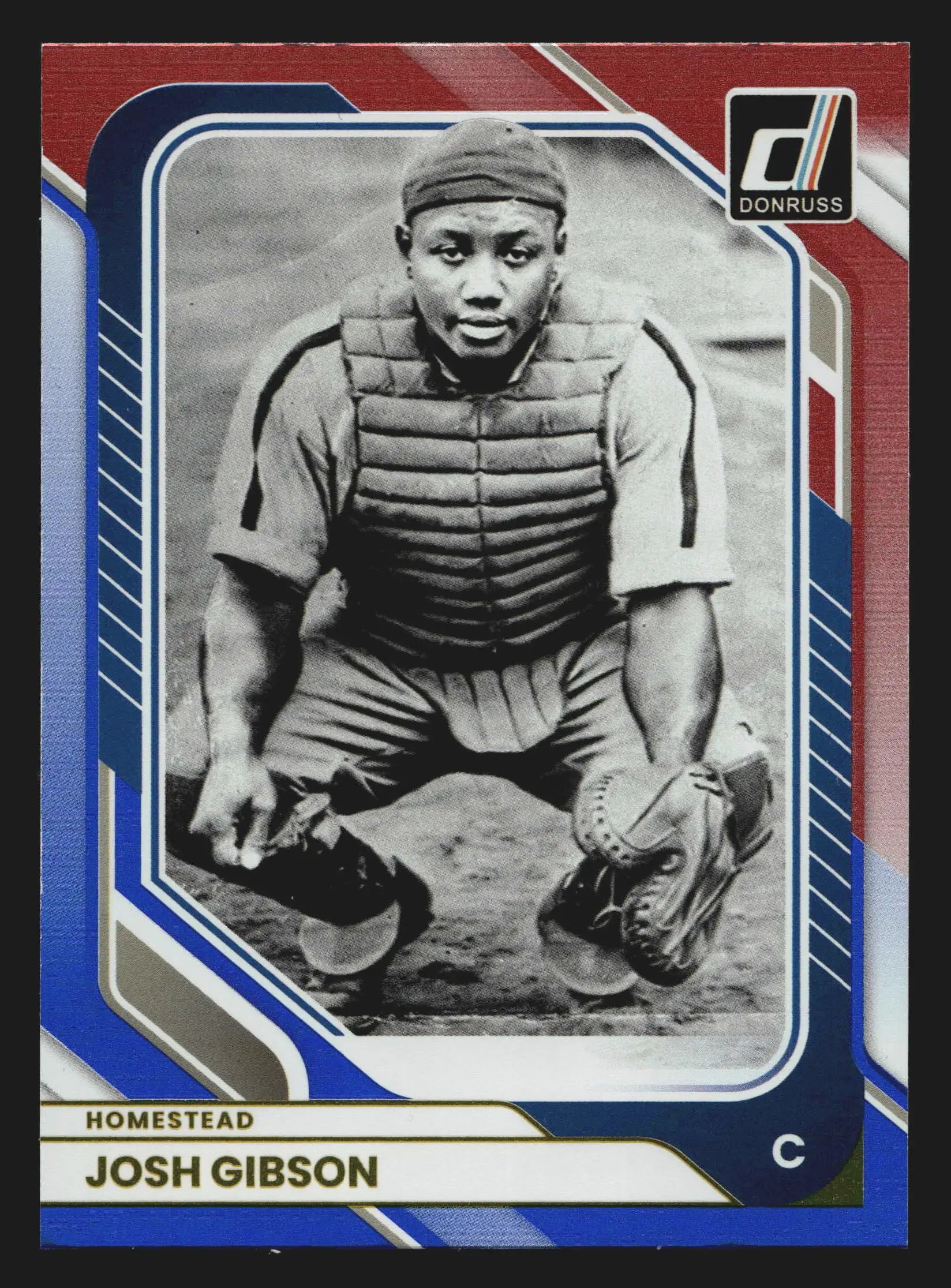 2026 Panini Donruss #90 Josh Gibson Red and Blue Homestead Grays HOF - Baseball Card Single