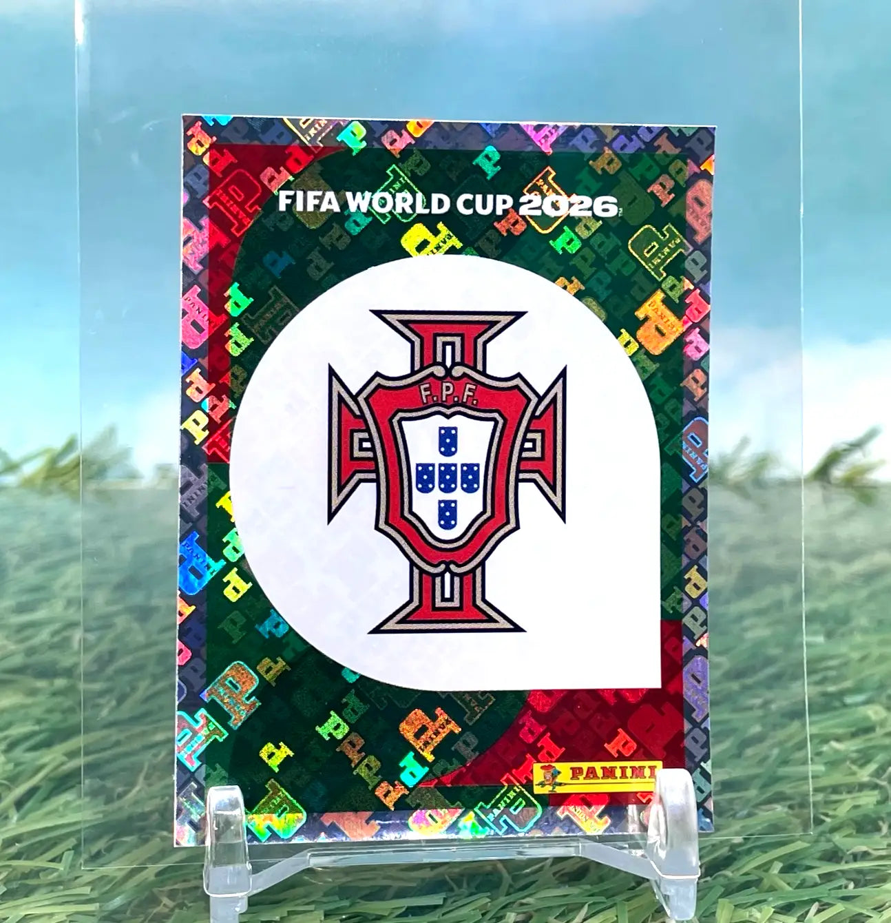 2026 Panini FIFA World Cup Sticker Portugal Team Logo #POR 1 US Edition KM86 - Other