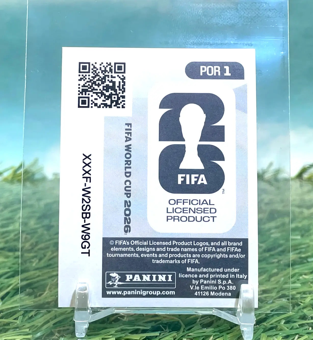 2026 Panini FIFA World Cup Sticker Portugal Team Logo #POR 1 US Edition KM86 - Other