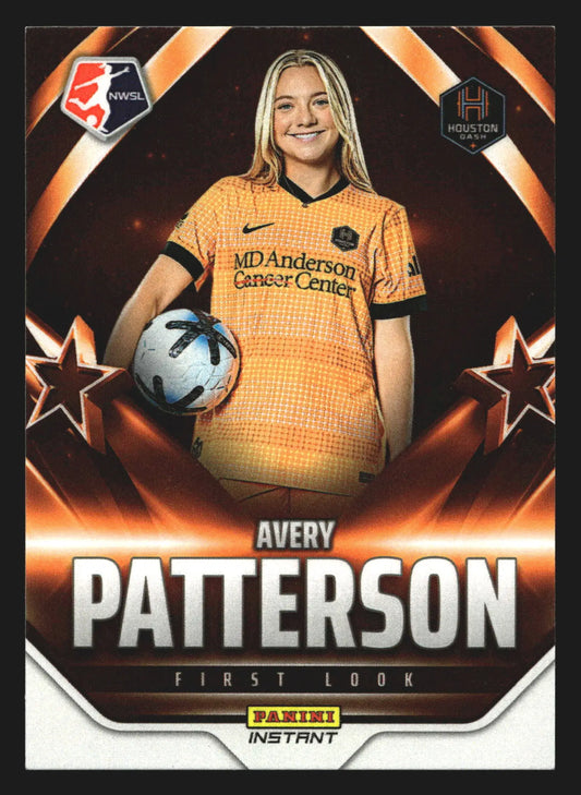 2026 Panini Instant NWSL First Look Avery Patterson #FL-10 /169 - Soccer Card Single