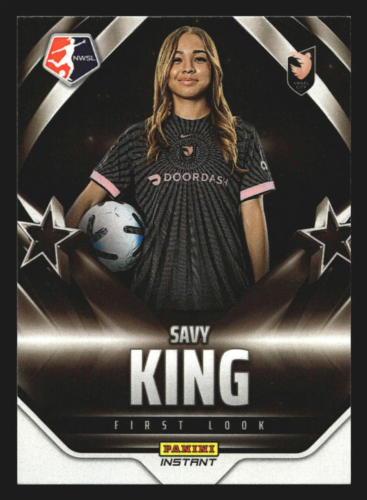 2026 Panini Instant NWSL First Look Savy King #FL-7 /169 - Soccer Card Single