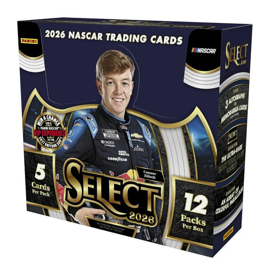 2026 Panini Select NASCAR Racing Hobby Box | Columbia Sports Cards - Racing Card Box
