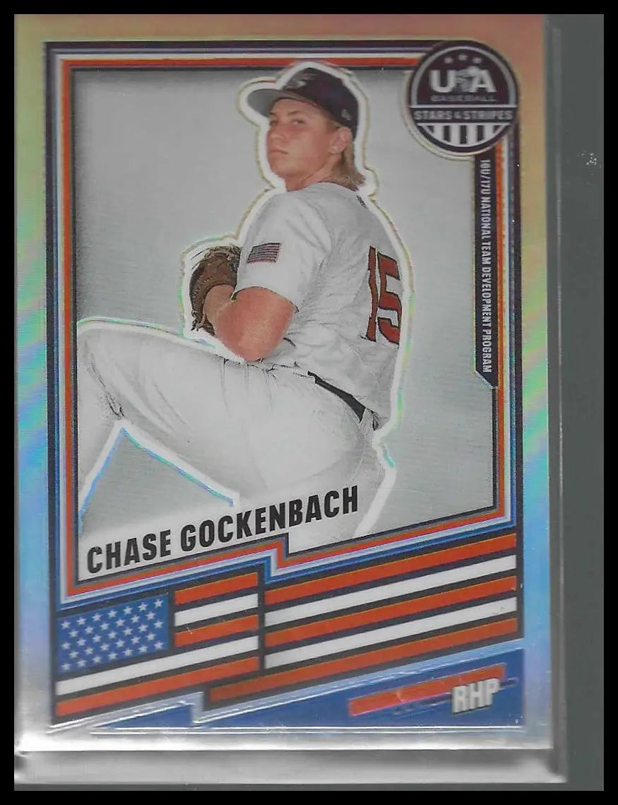 2026 Panini Stars & Stripes Prizm #15 Grant Sperandio Base Prizms Silver - Baseball Card Single