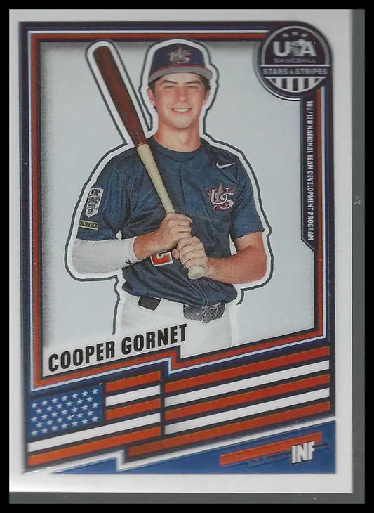 2026 Panini Stars & Stripes Prizm USA Baseball #111 Gavin McMillan - Baseball Card Single