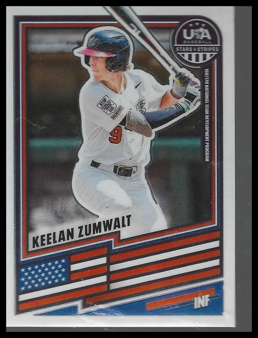 2026 Panini Stars & Stripes Prizm USA Baseball #152 Max Hemenway - Baseball Card Single